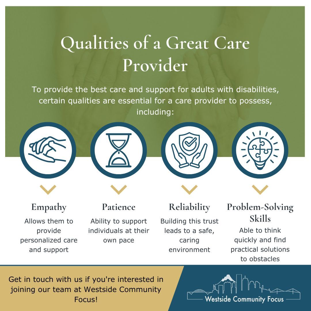 qualities of a great care provider