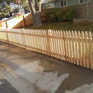 custom cedar fence