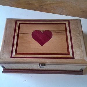 small wooden chest