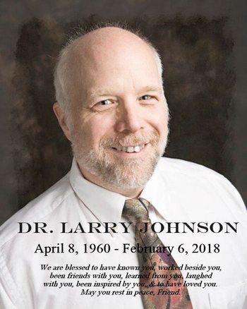 In Memory of Larry G. Johnson, MD