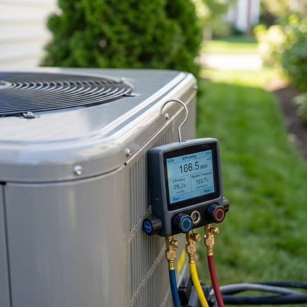 Outdoor AC unit.