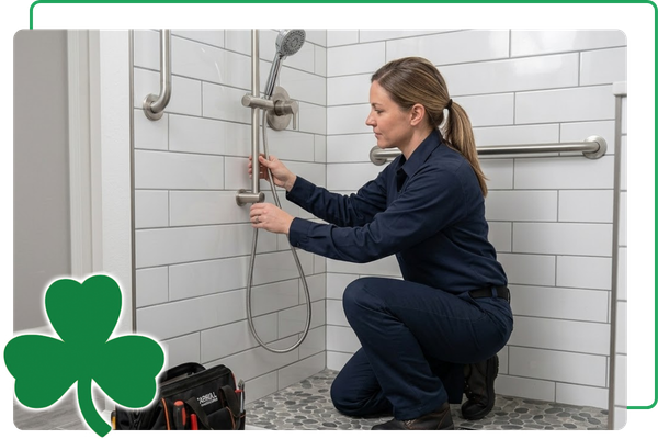 mechanic working in a home