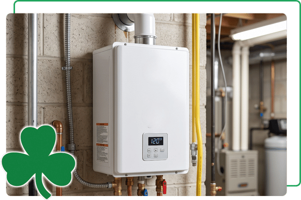 image of tnakless water heater