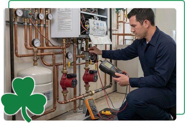 mechanic working in a home