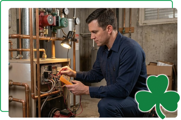 mechanic working in a home