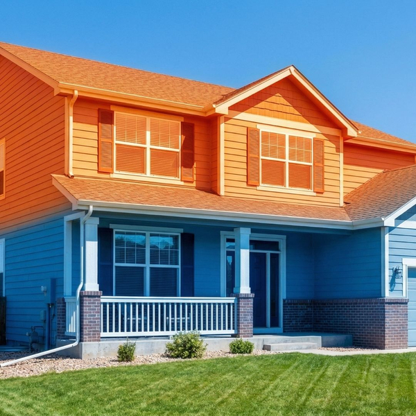 a house showing a hot upstairs and a cooler downstairs