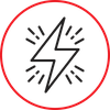 lightning bolt icon