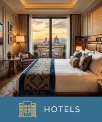 Fancy hotel room