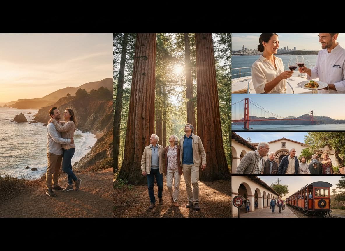 California Travel Experiences Collage