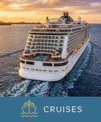 Cruise ship on water