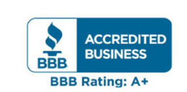 BBB Accredited Business A+ Rating Badge