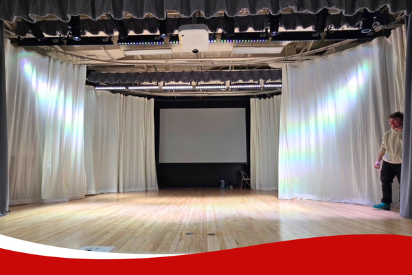 image of a stage
