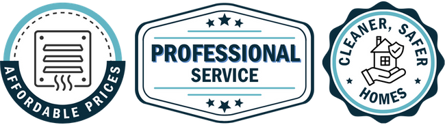 badges: affordable prices, professional service, cleaner, safer homes