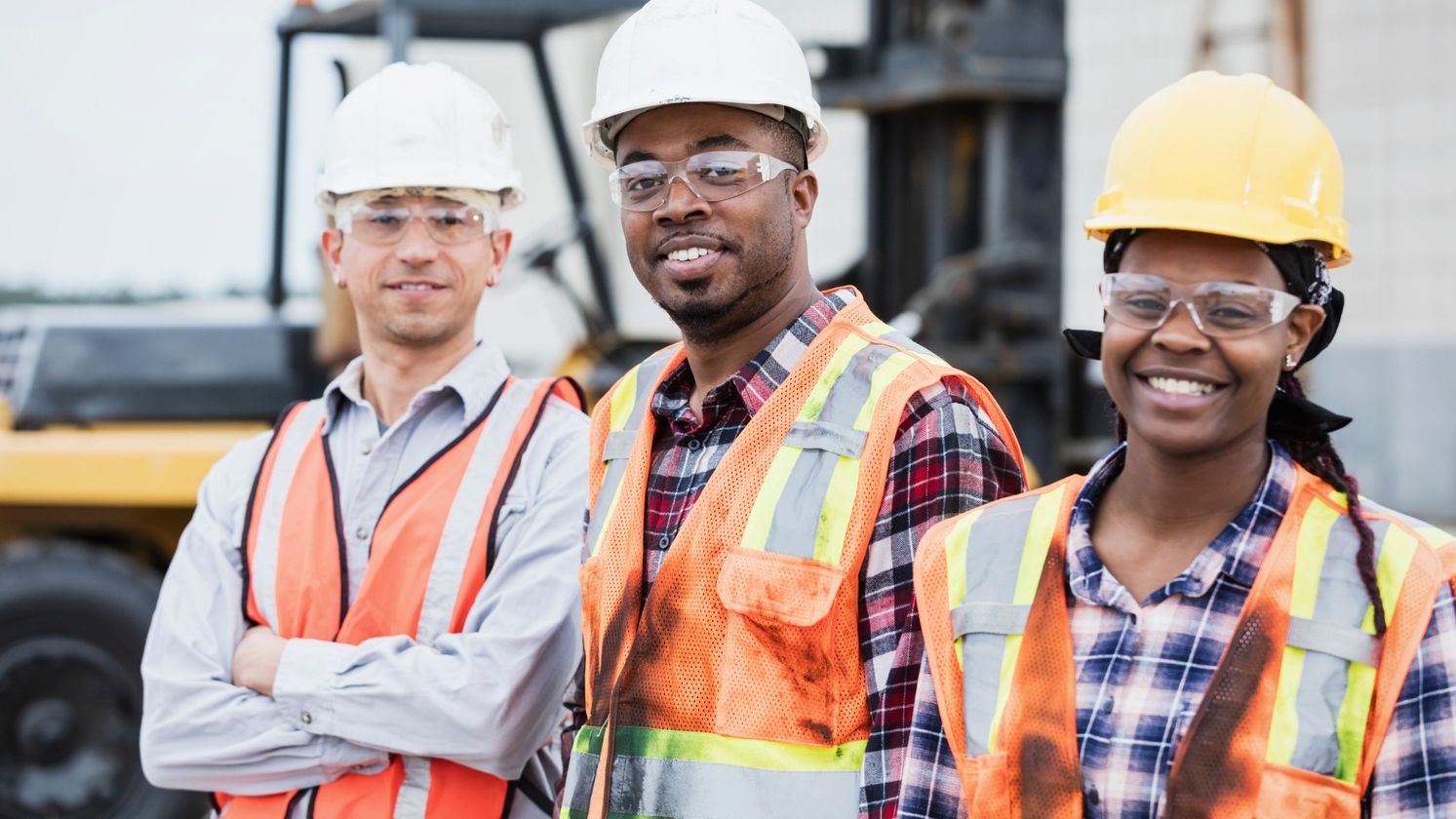 workers in safety vests