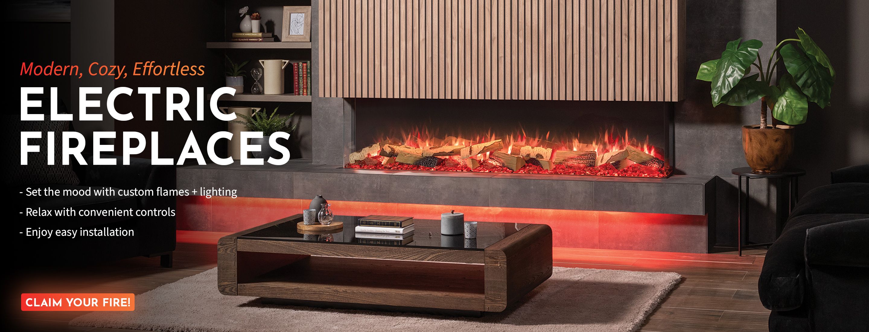 What's New Banner for Electric Fireplaces 2025.jpg