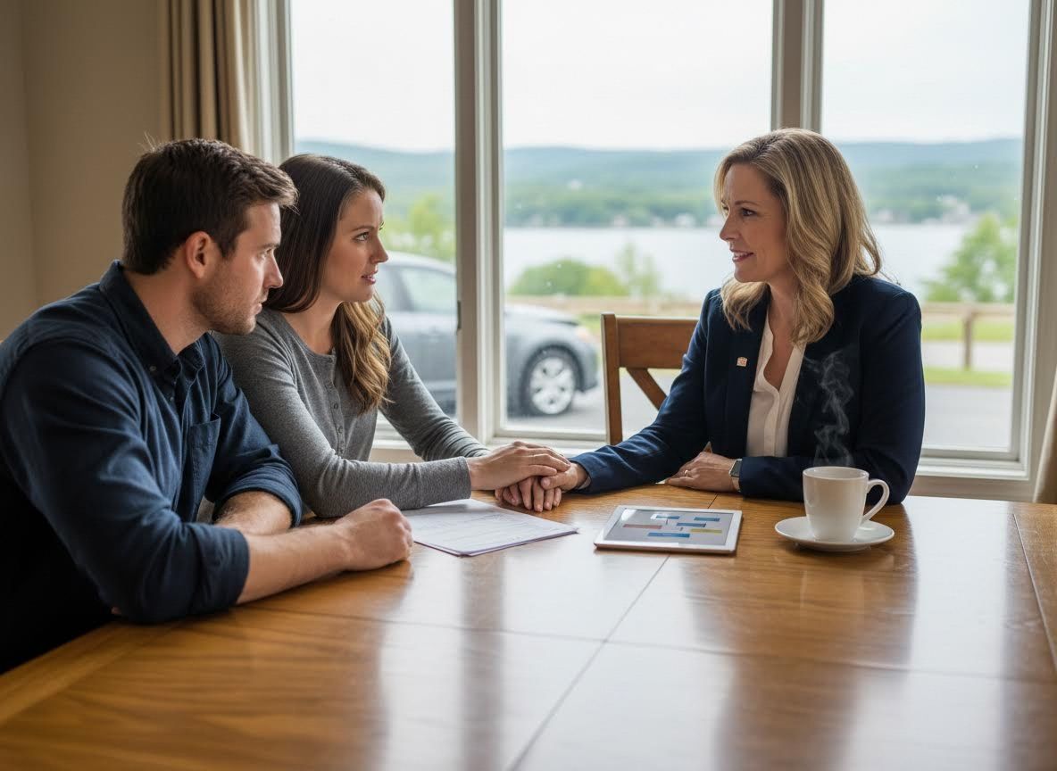 Financial Advisor Consulting with a Couple