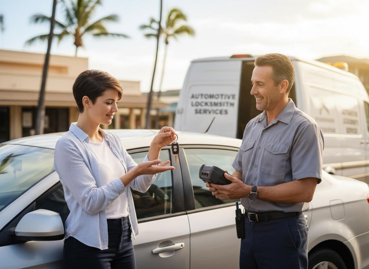 Automotive Locksmith Service: Car Key Replacement
