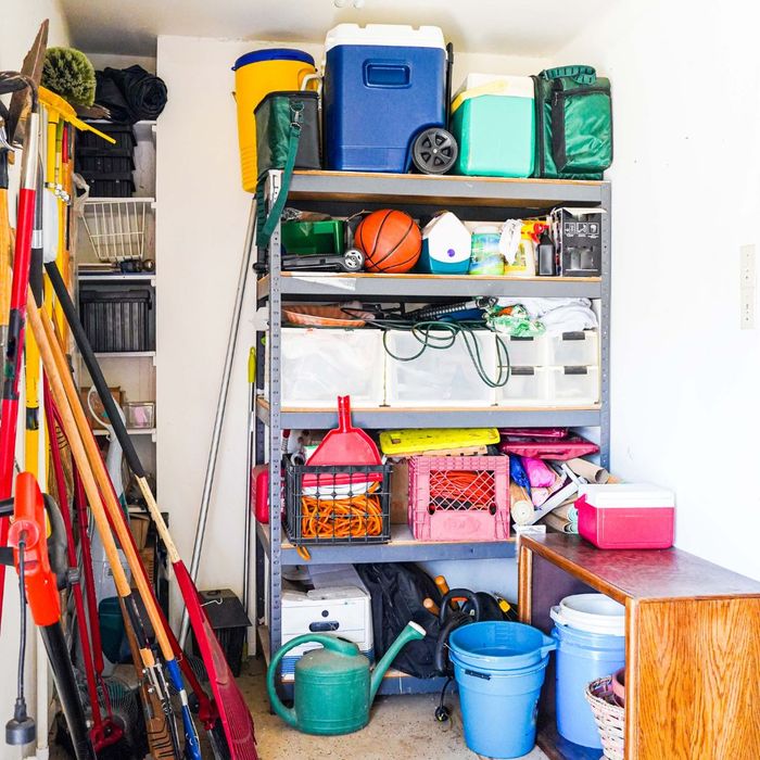 organized garage space