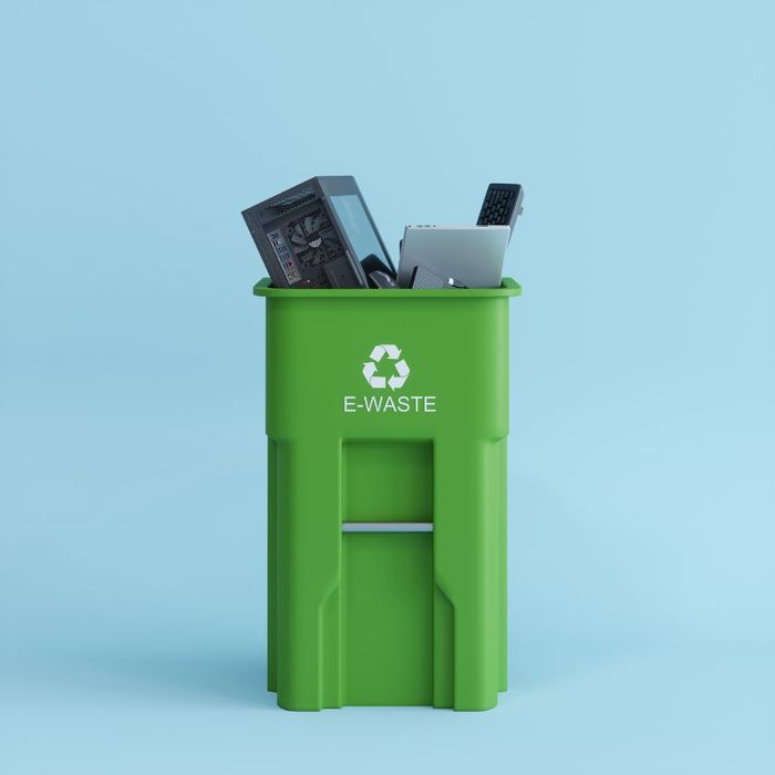 e-waste recycling can