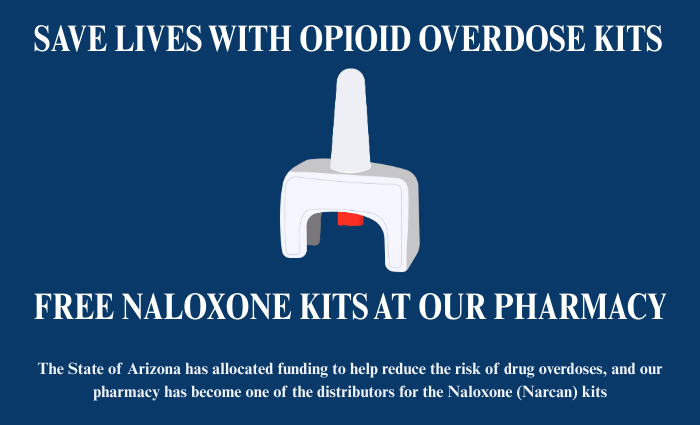 Nalaxone (Narcan) Kits