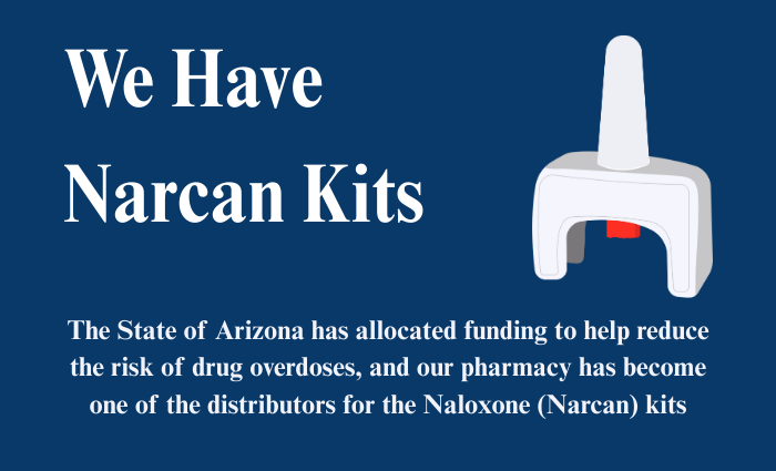 Nalaxone (Narcan) Kits