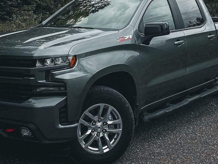 Truck with custom details