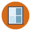 glass window pane 