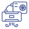 ductless hvac system icon ductless hvac system icon