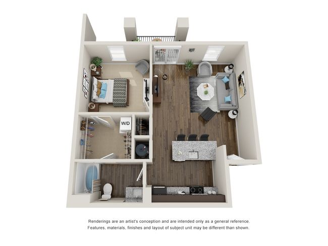 apartment floor plan