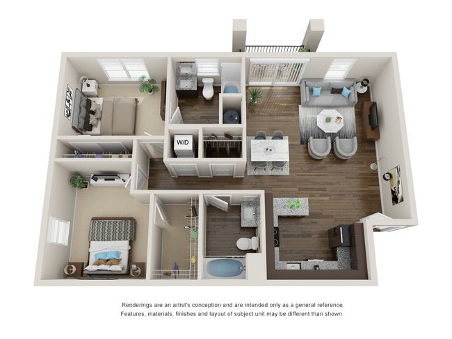 apartment floor plan