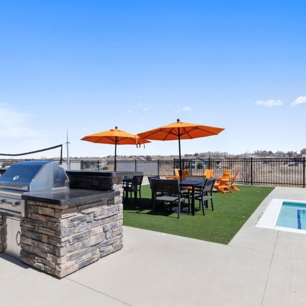 view from our Greeley apartments