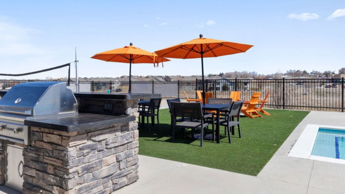 Ten West Greeley Apartments outdoor space