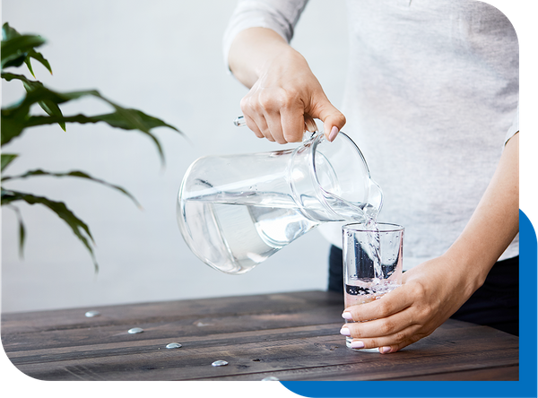 image of pouring water