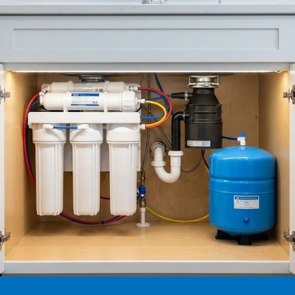 under the sink RO system