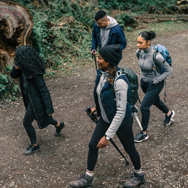 people hiking people hiking