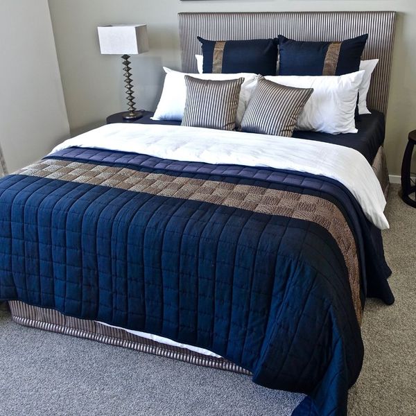 a bed