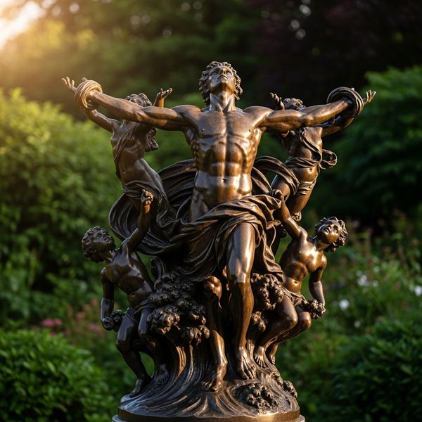 outdoor bronze sculpture