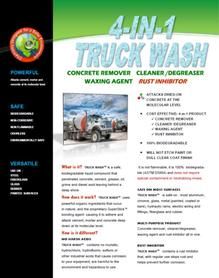 4 in 1 truck wash instructions