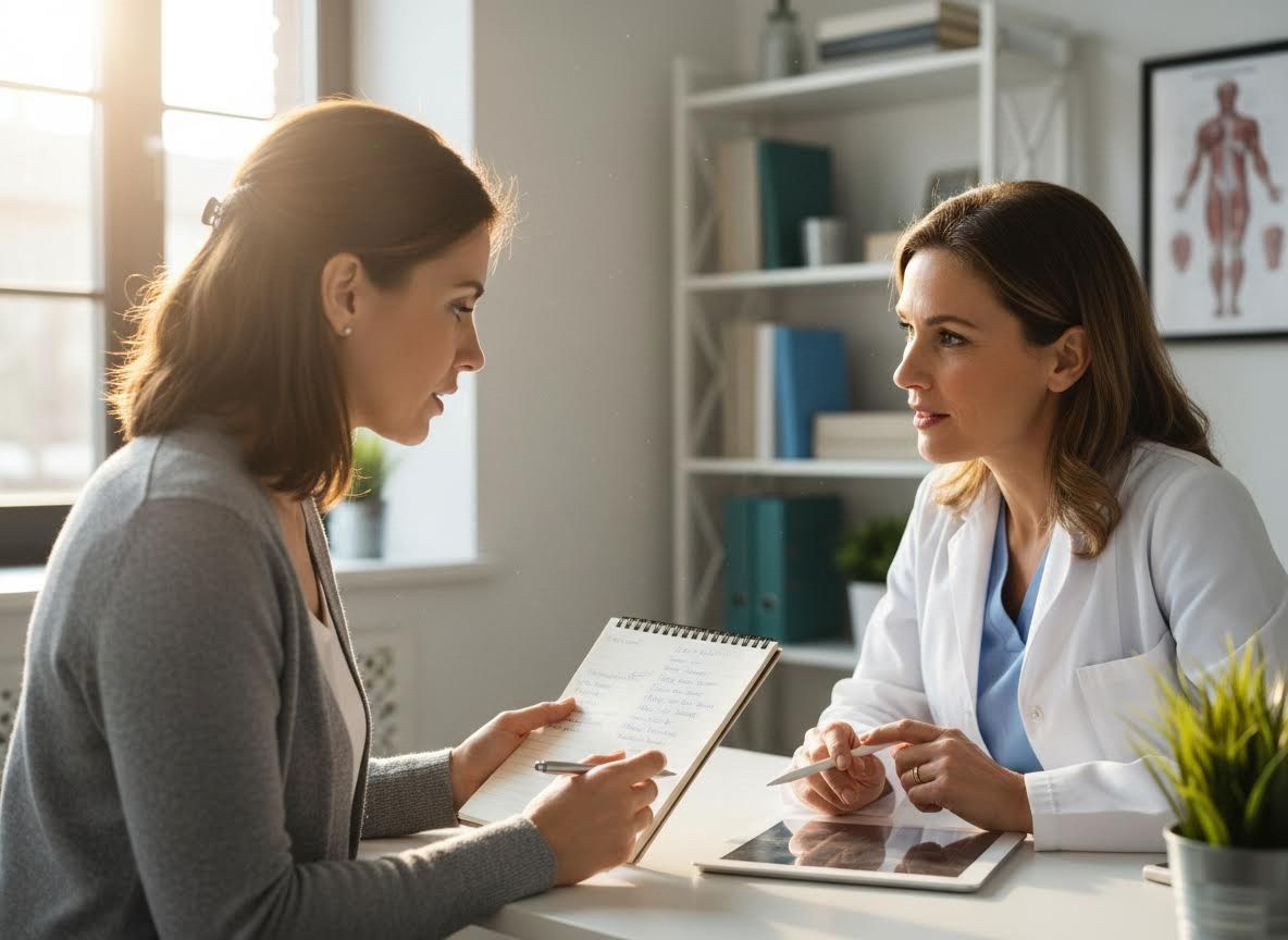 Doctor and Patient Discussing Medical Information