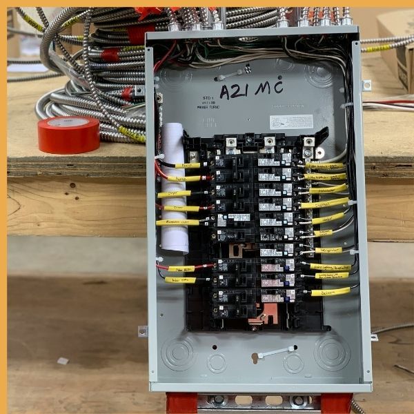 wiring electrical panel