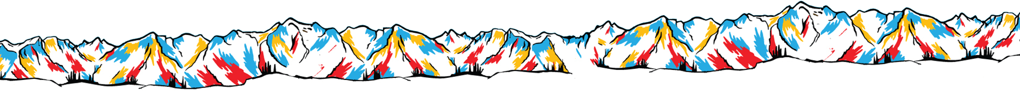 Illustration of mountains