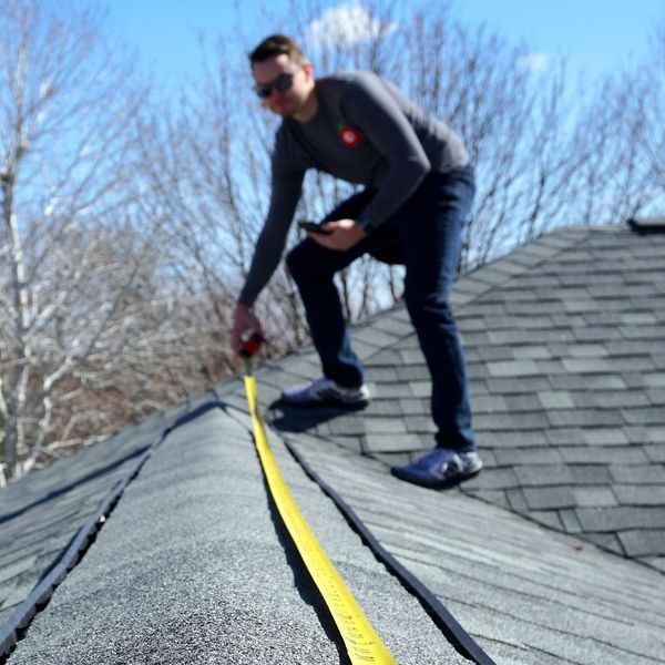 measuring roof