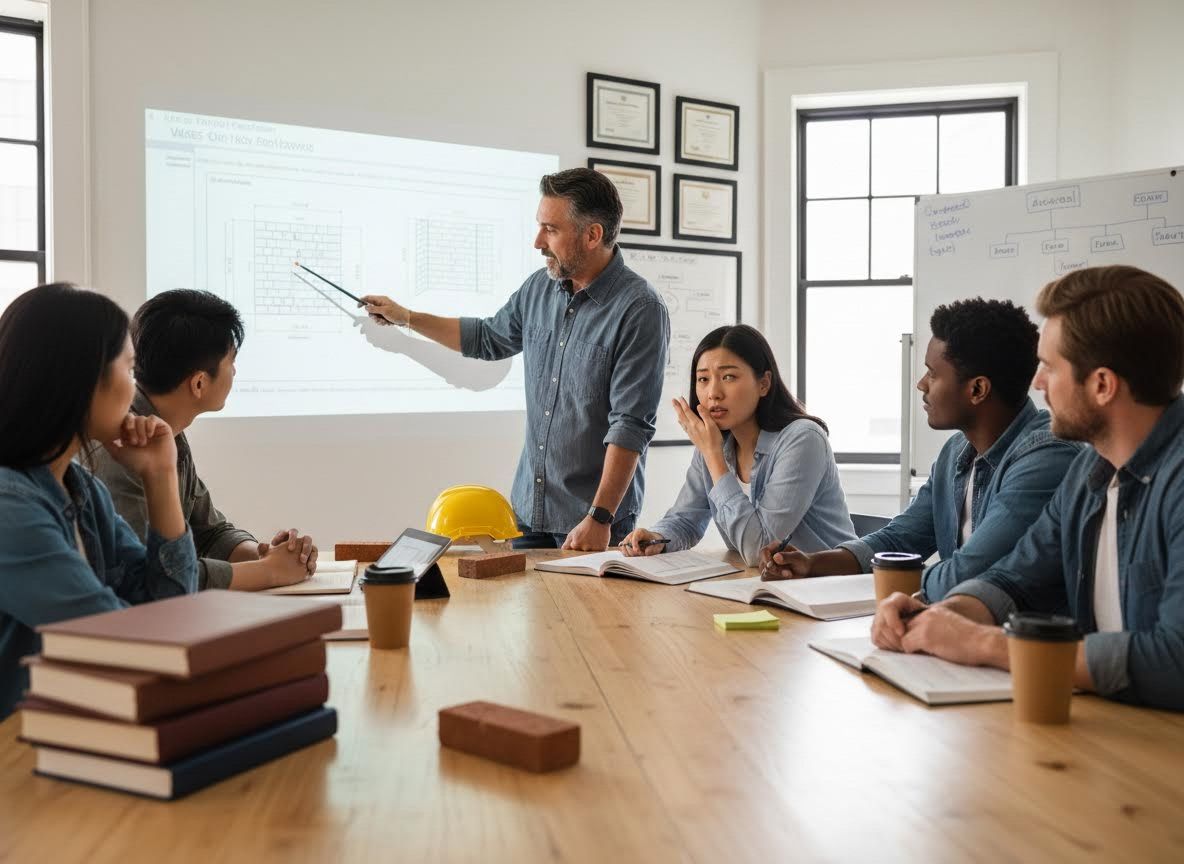 Diverse Students in a Construction or Engineering Class