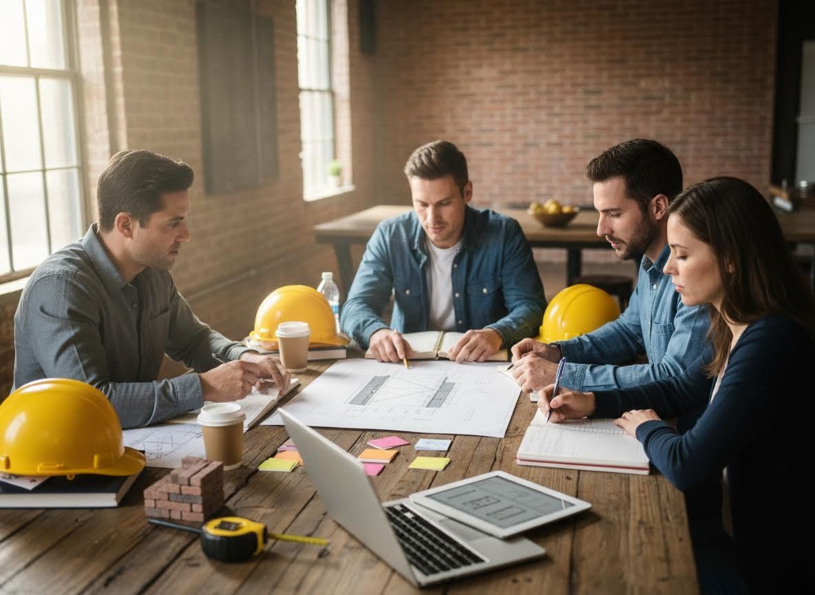Construction Team Collaboration Meeting
