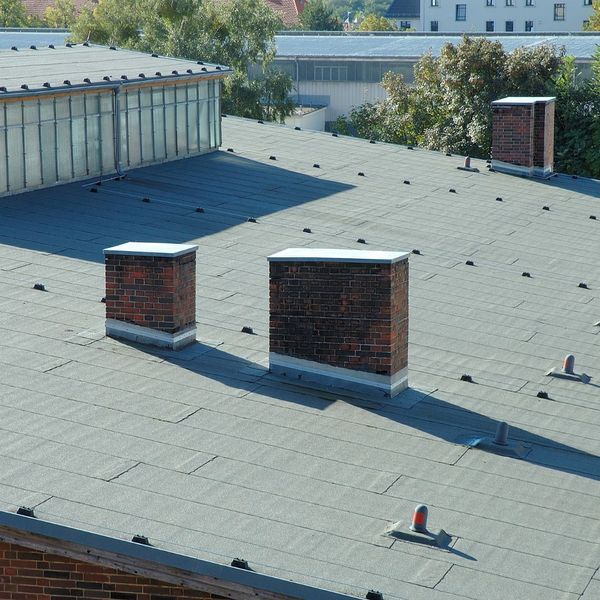 commercial building rooftop