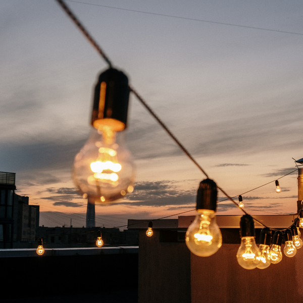 Exterior lighting. Exterior lighting.