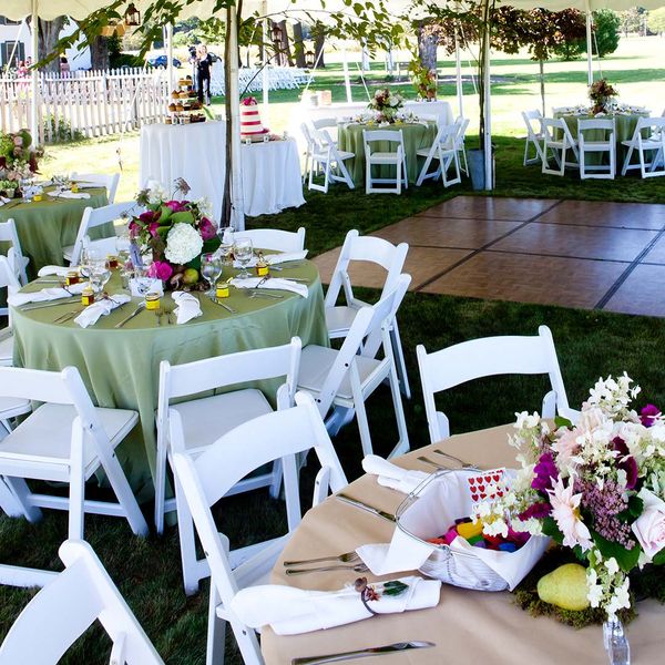 outdoor table decorations