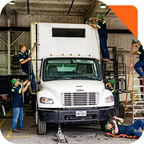 HVAC Box Truck Repair
