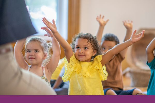 toddlers learning in class