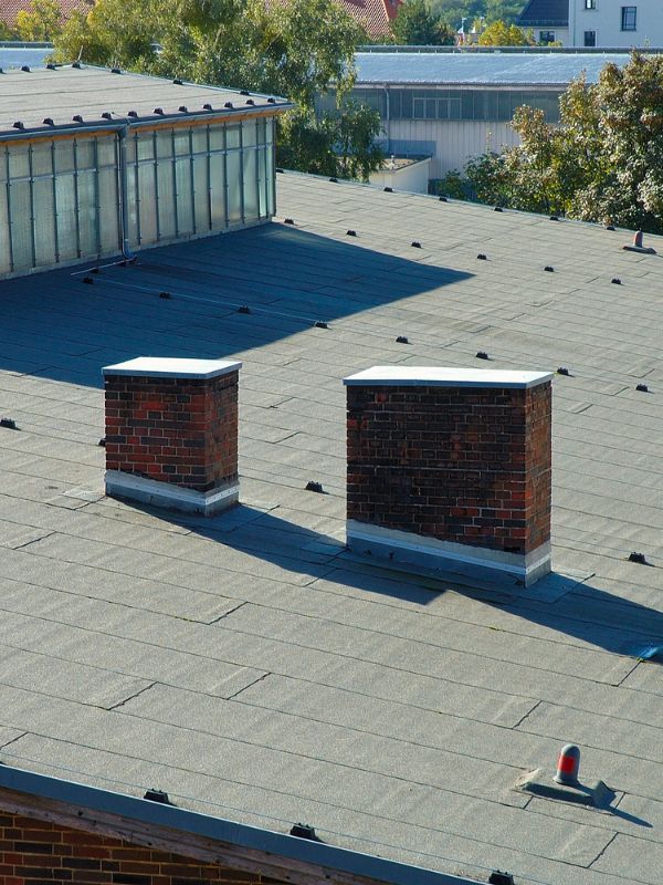 a commercial roof